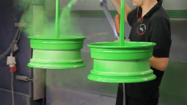 Powder Coating process